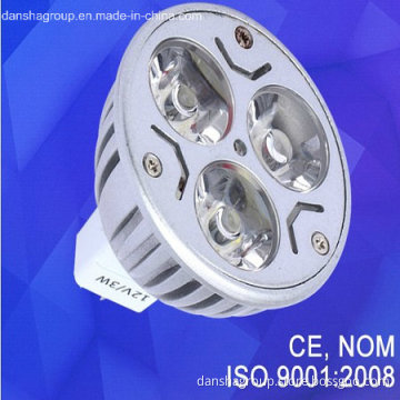 LED Spot Light MR16 3*1W Spot Light 6400k/2700k DC-12V LED Slotlight